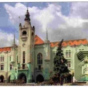 Mukachevo. A former city hall
