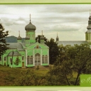 Mukachevo. The complex structures of the Orthodox women's mo