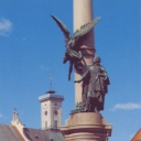 Lviv. Monument to Adam Mickiewicz