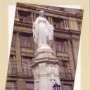 Lviv. Fountain of Immaculate Conception of Virgin