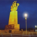 Kherson. Monument to first shipbuilders