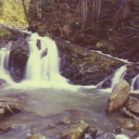 Carpathian waterfall
