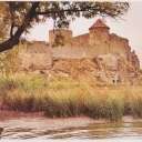 Belgorod-Dnestrovsky. Fortress  view from estuary in autumn