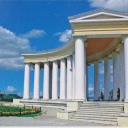Odessa. The colonnade is a part of Vorontsov palace