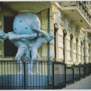 Odessa. House mith Atlantes