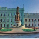 Odessa. Monument to the founders of city (Ekaterina II)