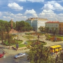 Chernivtsi. Soborna square