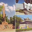 Chernivtsi. Monument to Soldiers of Red Army