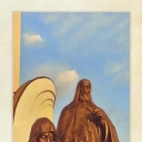 Peresopnytsya. Monument to creators of Peresopnytsya's Gospe