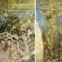 Paintings of the 14th century to the altar of the church.7