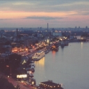 Kyiv. Dnipro. River-boat station