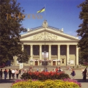 Ternopil. Green oasis in the center of town