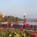 Donetsk. At Kalmius river embankment