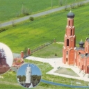 Berezansky district. New temple at the sea shore