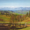 Lazeshchyna. View on Mt.Blyznytsya