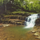 Maniava Upper waterfall