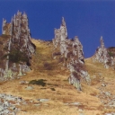 Chornohora. Shpyci mount. View from Gadgin valley