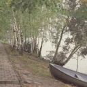 Plyos. Embankment of the Volga River