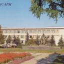 Cheboksary. Monument to I.Yakovlev, founder of Chuvash writi