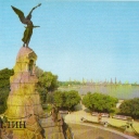The monument of the Russian cruiser Rusalka