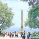 Odessa. The Monument of the unknown sailor