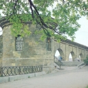 Odessa. Arcade quarantine with tower