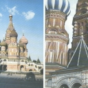 Moscow. Pokrovskii cathedral 1555-61