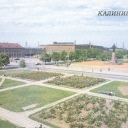 Kaliningrad. Monument of M.I. Kalinin