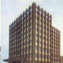 Orenburg. Building of Glavorenburgstroy