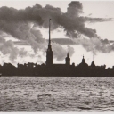 Leningrad. Peter and Paul Fortress with views of the Neva