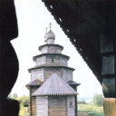 Novgorod. Vitoslavlitsy Museum. Church of St.Nicholas, Vysok