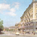 Pskov. Oktyabrskiy boulevard