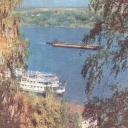Plyos. Volga river - main street of Russia