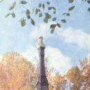 Plyos. Monument to city founder Prince Vasiliy the Dark