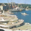 Odessa. The view from the sea to the city