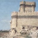 Baku. Apsheron. Feudal castle in the village of Ramana