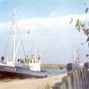 Belozersk. By-pass canal of the former Mariinskaya system of