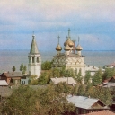 Belozersk. General view. In the centre, the church of Our Sa