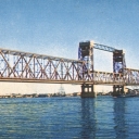 Arkhangelsk. Bridge over the River Severnaya Dvina