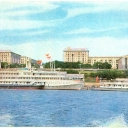 Volgograd. View of the central part of the city from Volga