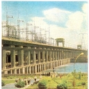 Volgograd. Volga hydro-electric station.