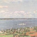Perm. View from the embankment to the Kama