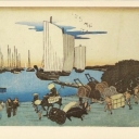 Ando Hiroshige-Evening in Takanawa