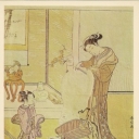 Suzuki Harunobu--Fukurokoju, God of Good Fortune