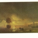 View of Odessa by Moonlight