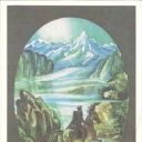 I love the chain of blue mountains ...