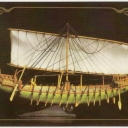 Ancient Egyptian sea vessel in 1500 BC
