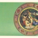 Vase and plate - porcelain, Vienna