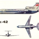 Passenger plane YAK-42