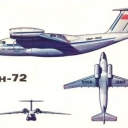 Passenger plane AN-72
